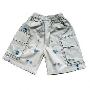Quần Short Túi Hộp Loang Màu