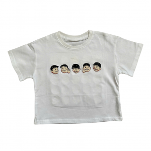 Áo Thun Trắng hình Mặt Baby Boy