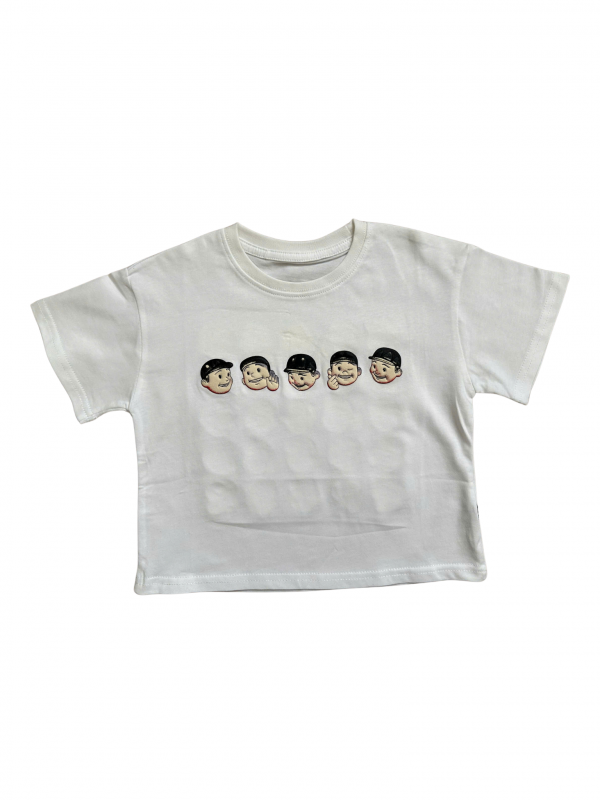 Áo Thun Trắng hình Mặt Baby Boy