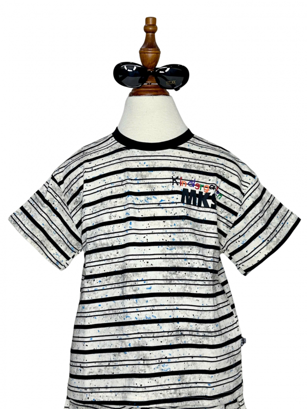 Bộ Thun Kẻ Sọc Cho Bé – MKS Kindergarten - Ảnh 3
