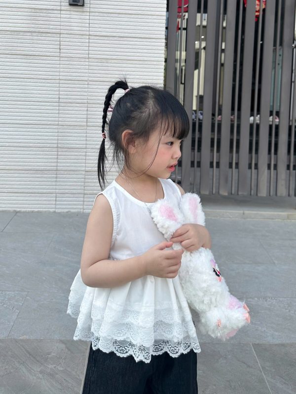 Áo Viền Ren Trắng - Ảnh 2